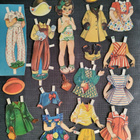 Paperinukke Kristiina 1950-luku - pikkukuva 1
