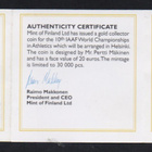 2005 20€ proof Yleisurheilun MM Juhlaraha - pikkukuva 5