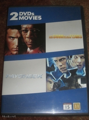 PELOISTA PAHIN & PAYCHECK - 2DVD - Ben Affleck