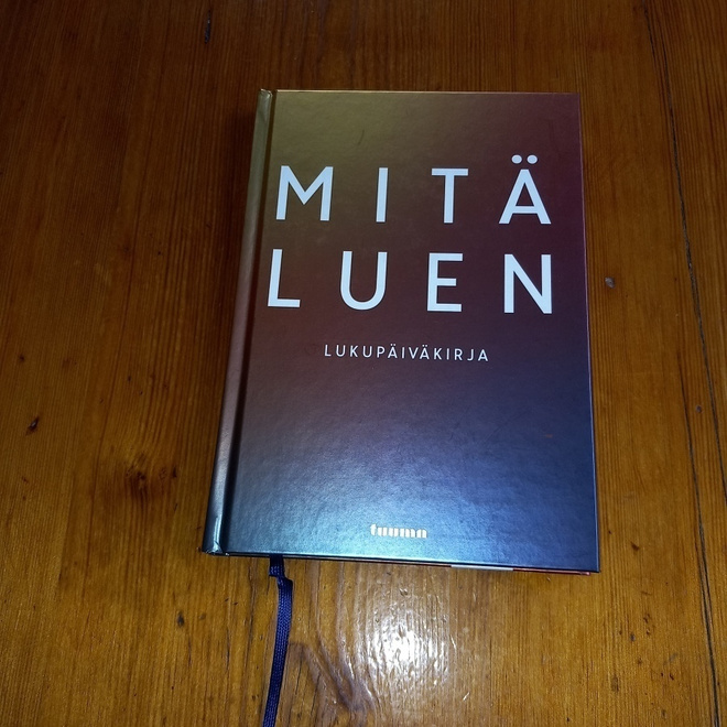 Mitä luen (täytettävä kirja) – lukupäiväkirja