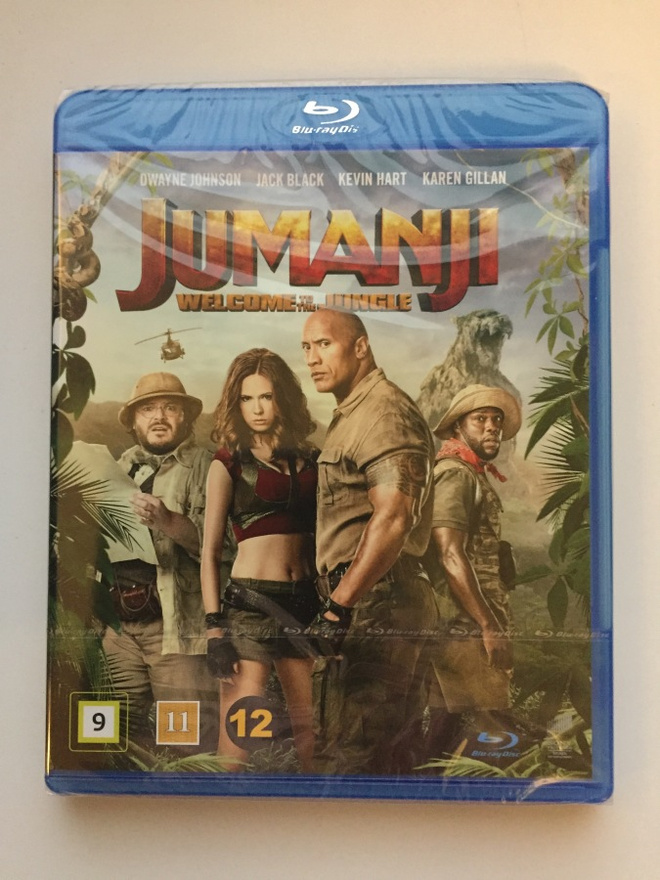 Jumanji: Welcome to the Jungle (Blu-ray) Dwayne Johnson UUSI