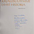 Leena Kirstinä : Kirjallisuutemme lyhyt historia (tekijän... - pikkukuva 3