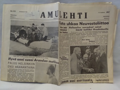 Aamulehti 2.8.1957