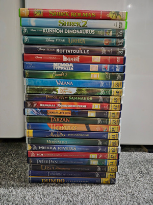 Animaatioelokuvia - Disney / Pixar / muut