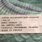 Vauvan neulepusero 68cm - pikkukuva 3