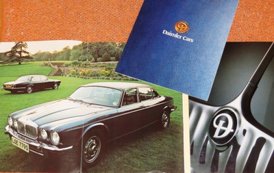 1978 Daimler esite - 30 siv - KUIN UUSI - Double Six