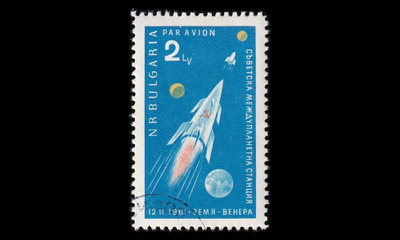 Bulgaria 1233 o Venus-luotaimen laukaisu (1961)