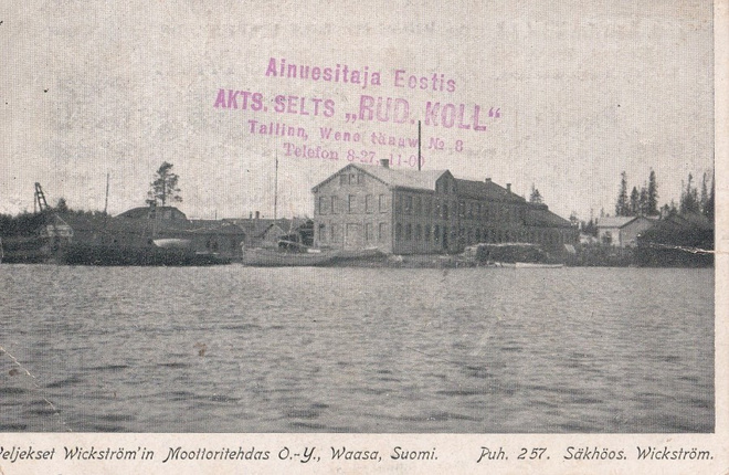 Waasa, Weljekset WickströmÍn moottoritehdas O.y   b631