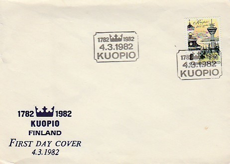 ERIKOISLEIMA , Kuopio 200 v, Kuopio 4.3.1982