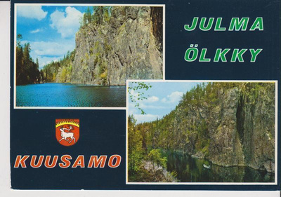 Kuusamo Julma Ölkky vaakuna sommitelma 173