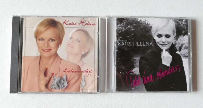 Katri Helena: CD:t  Lähemmäksi ja Tulet aina olemaan