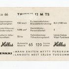 Purkkakuva Hellas Autosarja n:o 66 TAUNUS 12 M TS - pikkukuva 2