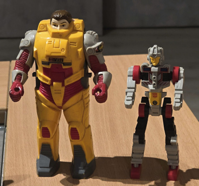 Transformers G1 LANDMINE (Pretenders) 1988