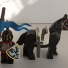 Lego castle 6021 Ritarien turnajaiset vuodelta 1984 - pikkukuva 2