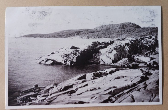 Suursaari, rantamaisemaa, vanha mv vkpk, p. 1929