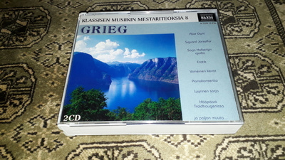 Klassisen musiikin mestariteoksia 8 Grieg (2 CD) -40%