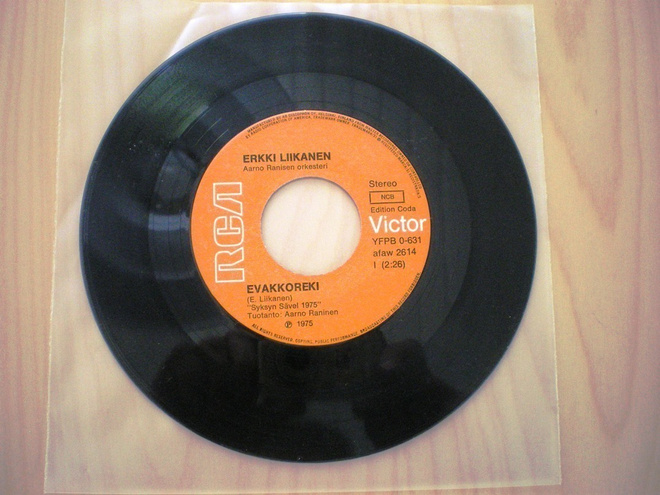 7" Erkki Liikanen: Evakkoreki / Remu