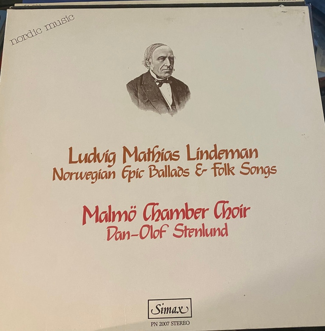 Norwegian Epic Ballads - Ludwig Mathias Lindeman LP