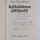 Simo Hämäläinen : Kätkäläisen jättipotti (signeerattu, te... - pikkukuva 3