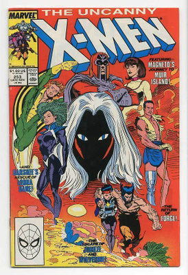 The Uncanny X-Men #253 (Marvel, November 1989)  