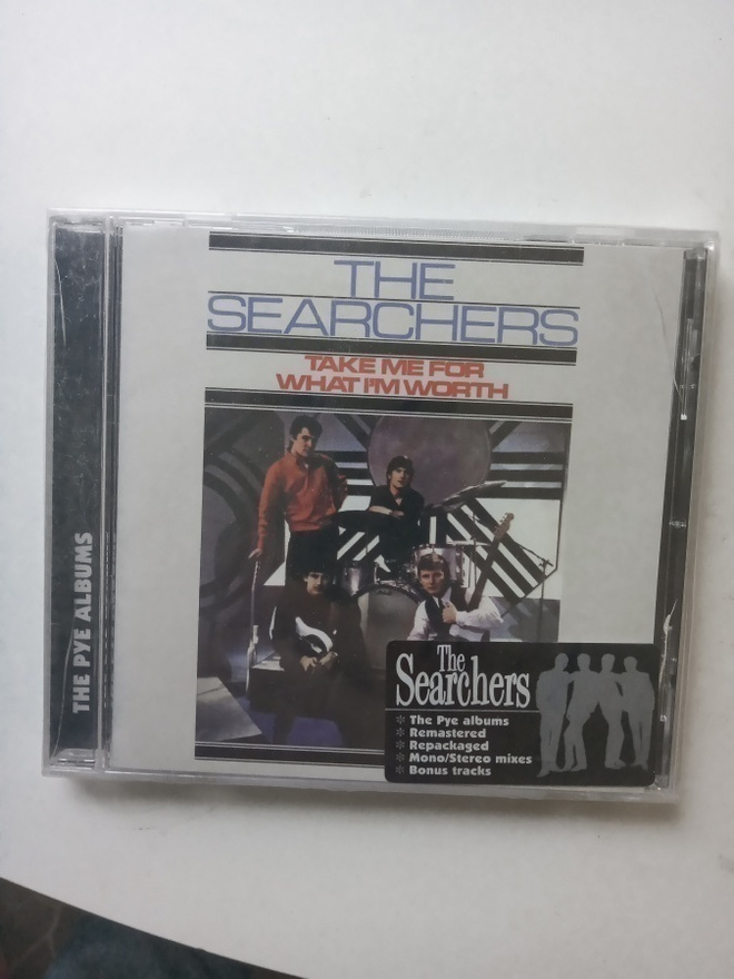 CD THE SEARCHERS - Take Me What I´m Worth ( UUSI!!) Sis.pk:t