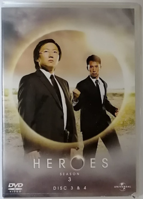 Heroes - season 3 - disc 3 & 4