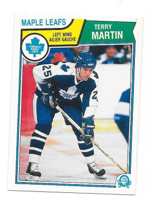 1983-84 OPC #336 Terry Martin Toronto Maple Leafs