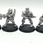 WH40K - 4kpl Imperial Guard Army figuureita (1988) [S165] - pikkukuva 1