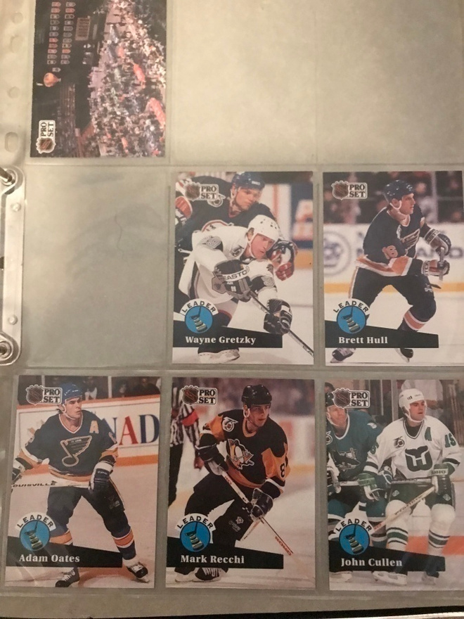 1991-92 Proset CC kortteja alkaen 1.50e/kpl