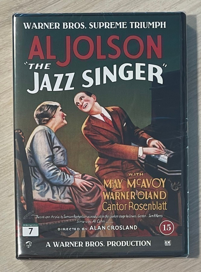 Jazzlaulaja (1927) + animaatioparodia I Love to Singa (UUSI)