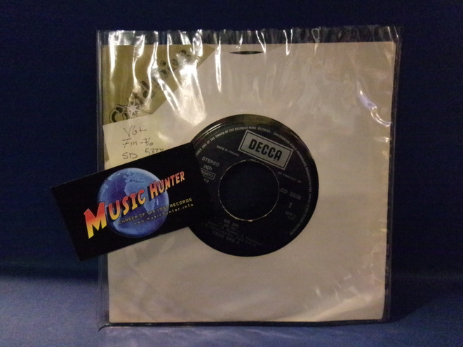 DEAD END 5 - ME 262 / MERCEDES BENZ VG+ FIN -76 7" SINGLE