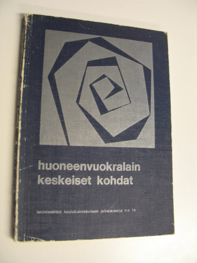 Huoneenvuokralain keskeiset kohdat : teoksen aineisto per...
