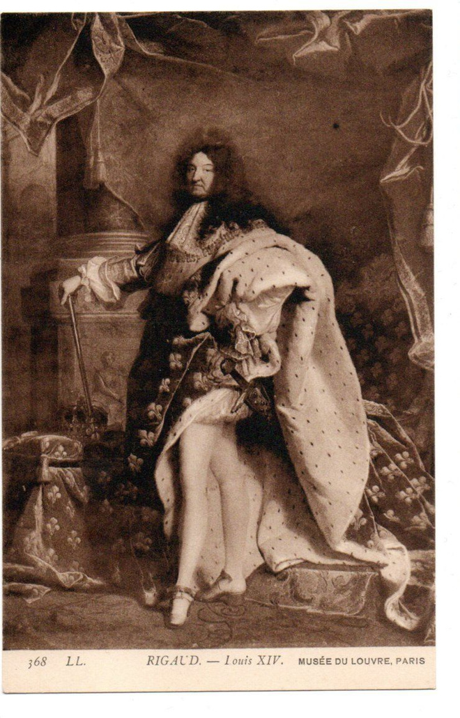 Vanha kortti, Hyacinthe Rigaud, Ludvig XIV:n muotokuva