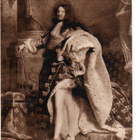 Vanha kortti, Hyacinthe Rigaud, Ludvig XIV:n muotokuva - pikkukuva 1