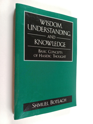 Shmuel Boteach : Wisdom, Understanding, and Knowledge - B...