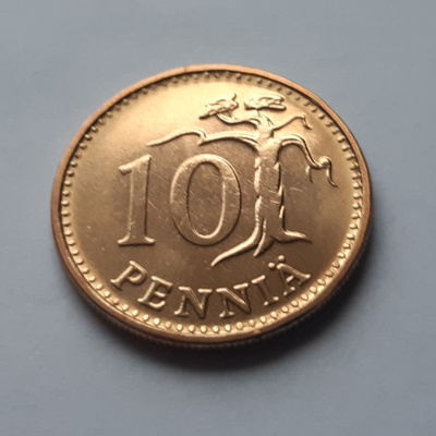 10 p  v. 1966 unc