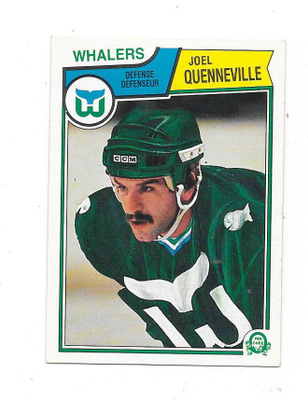 1983-84 OPC #145 Joel Quenneville , Hartford Whalers