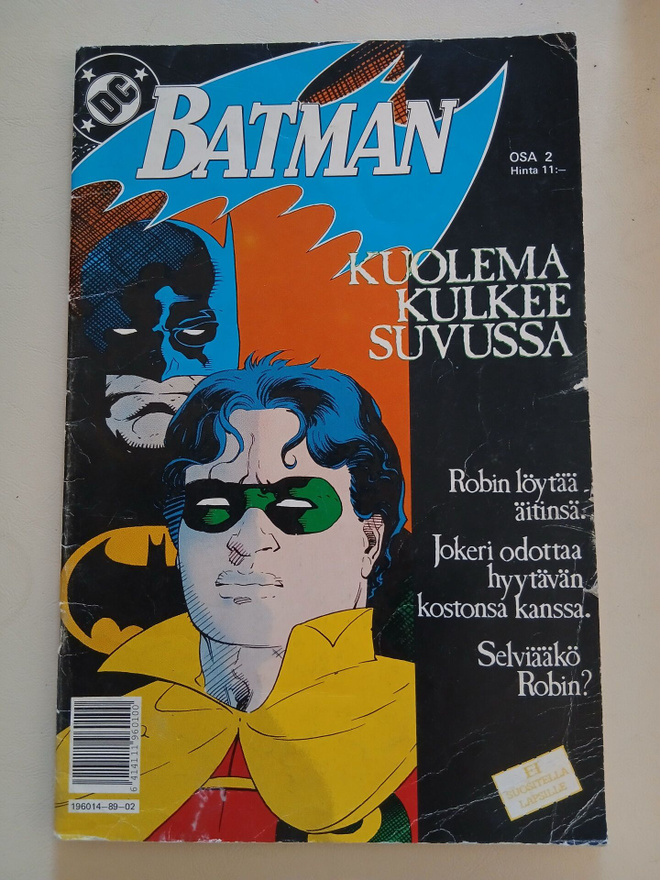 Batman spesiaali;  Kuolema kulkee suvussa osa 2