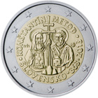 Slovakia 2 € 2013 Kontantinos & Metodios, UNC - pikkukuva 2