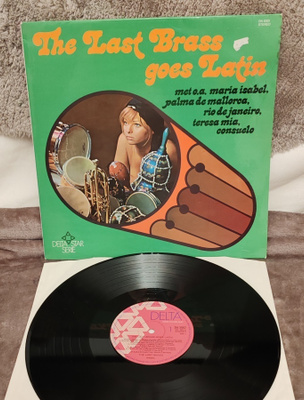 The Last Brass Goes Latin lp