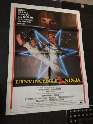 ENTER THE NINJA - elokuvajuliste ( 140 x 100 cm )