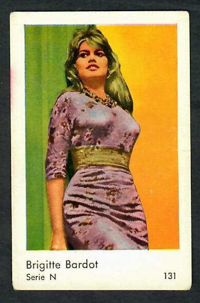 Keräilykuva - Brigitte Bardot Serie N 131