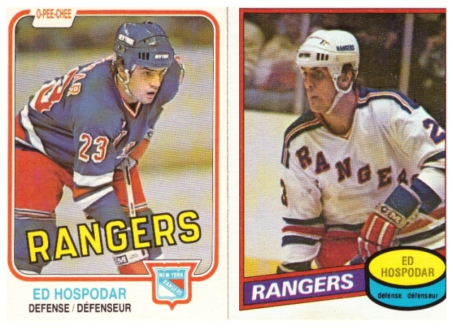 3 x Legenda ED HOSPODAR New York Rangers