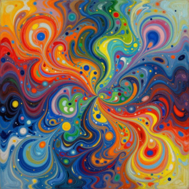 Uusi abstrakti alumiinitaulu 20 cm x 20 cm