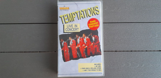 VHS: Temptations - Live In Concert (1983/1990)
