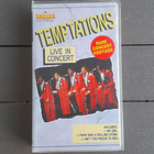 VHS: Temptations - Live In Concert (1983/1990) - pikkukuva 1