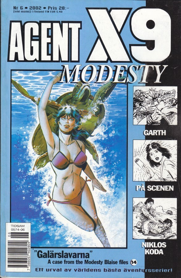Agent X9 Nr.6/2002 Blaise PåScenen Koda Garth