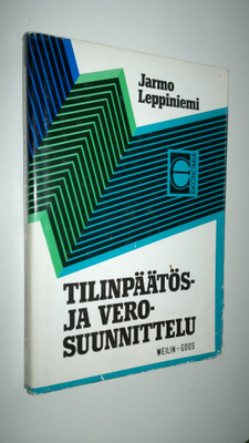 Jarmo Leppiniemi : Tilinpäätös- ja verosuunnittelu