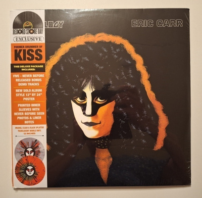 Eric Carr Rockology Värivinyylit 2 * LP Uusi KISS
