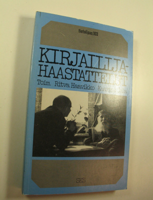 Ritva ym. (toim.) Haavikko : Kirjailijahaastattelut